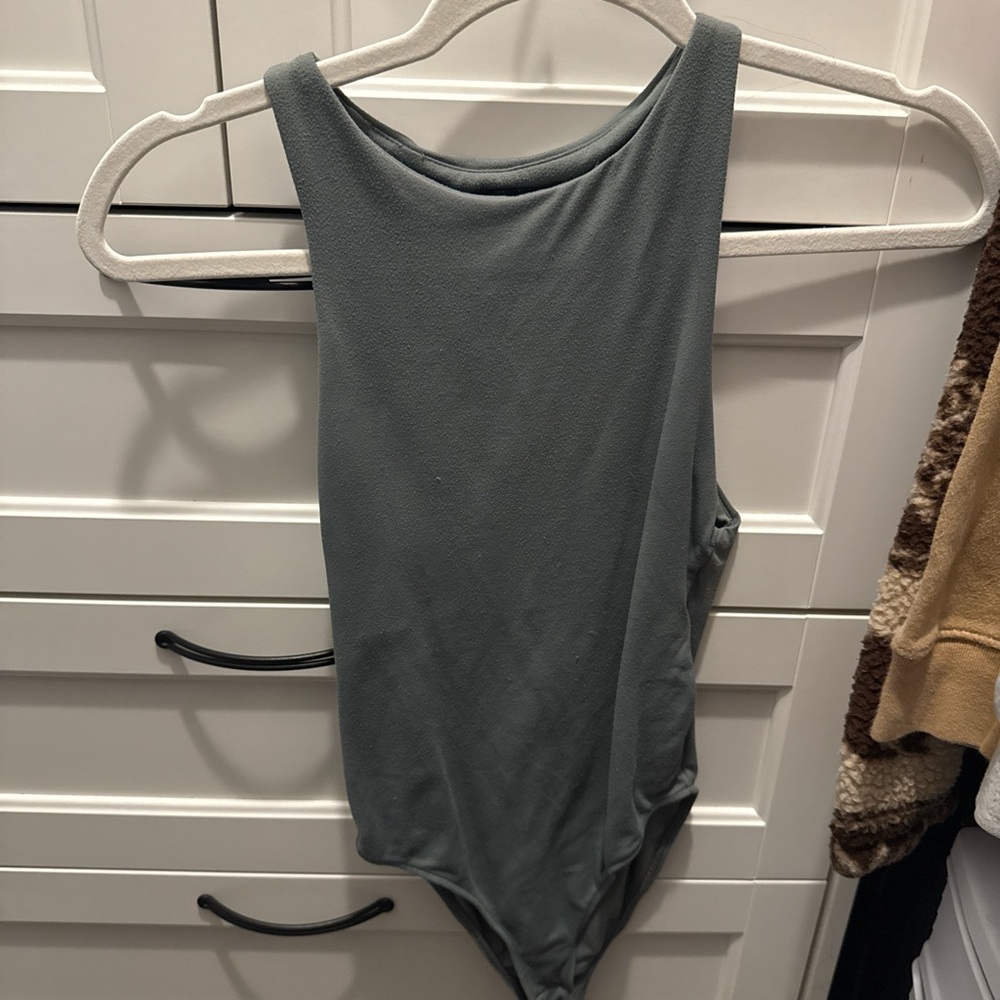 Zara Charcoal Bodysuit